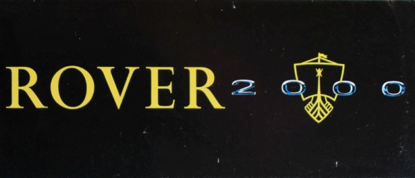 Rover 2000 Modelprogram 1965 Carbrochure (6119)